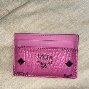 MCM Leather Card Case